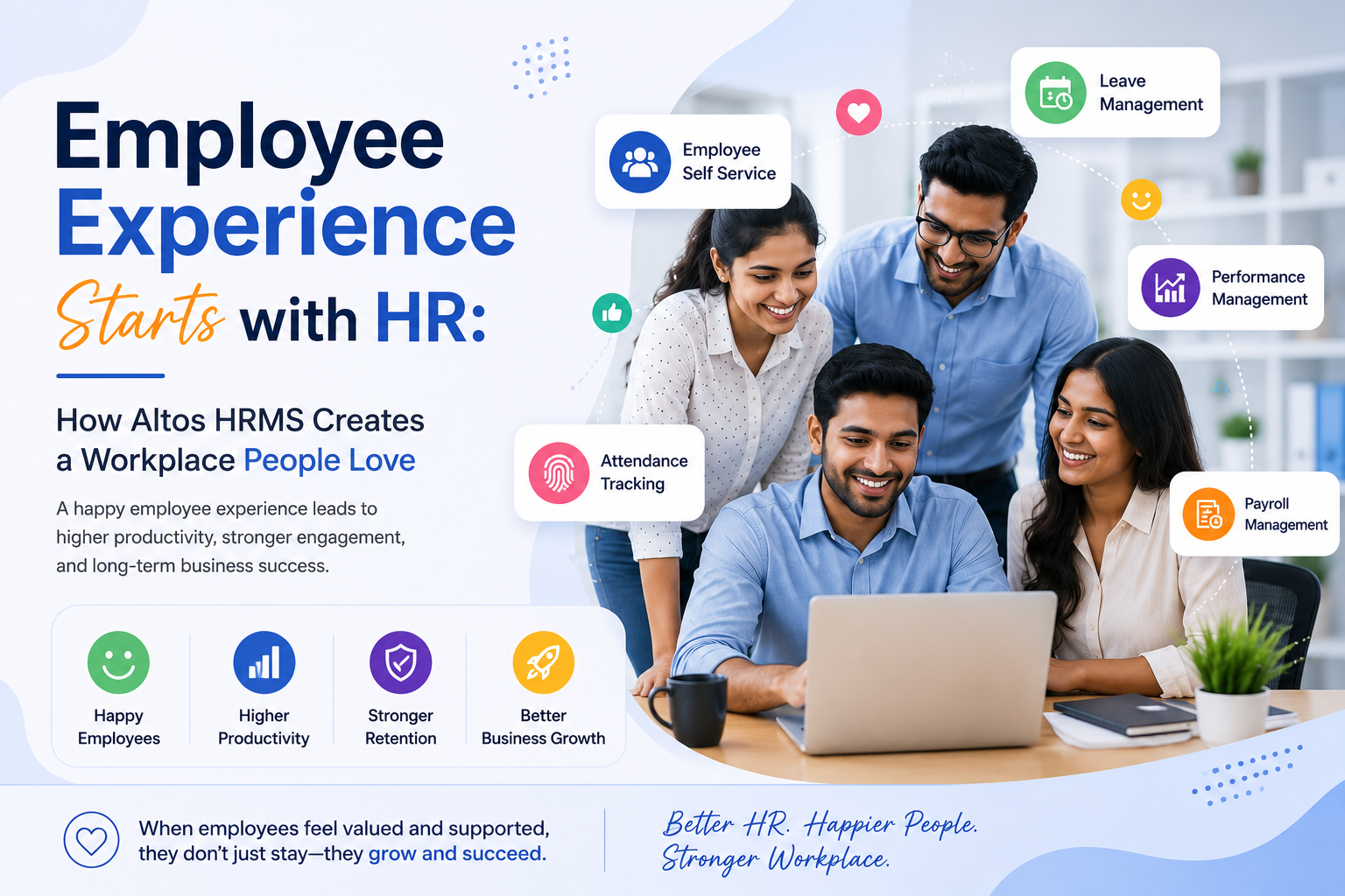 Employee Experience Starts with HR: How Altos HRMS Creates a Workplace People Love