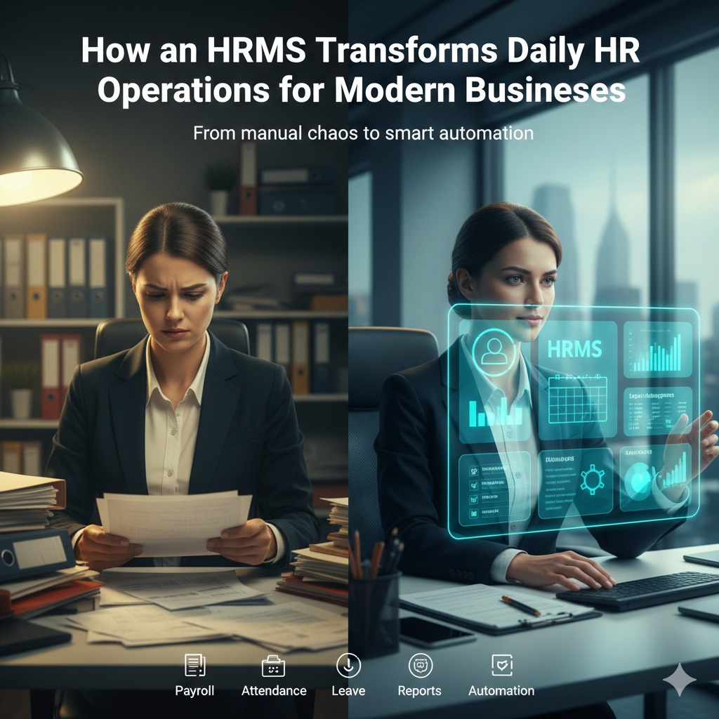 How an HRMS Transforms Daily HR Operations for Modern Businesses